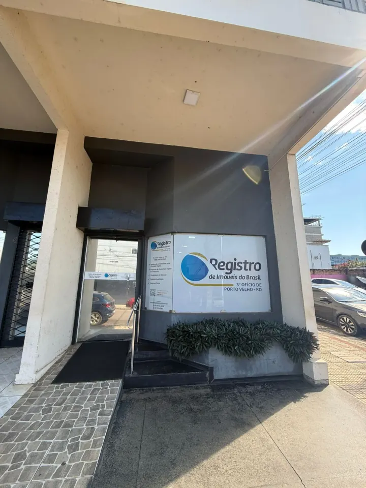 Fachada do 3º Ofício de Registro de Imóveis de Porto Velho